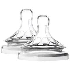 Smartcare Wide Neck Silicon Nipple (L) - 2pcs - SC-NZ403A - Rokomari